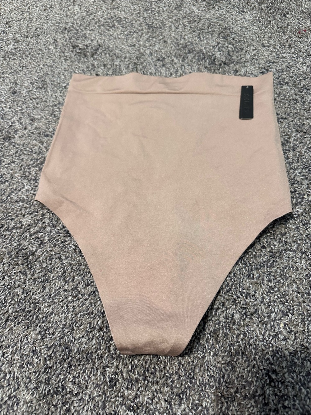 SKIMS High-Waist Seamless Shaping Brief in Nude